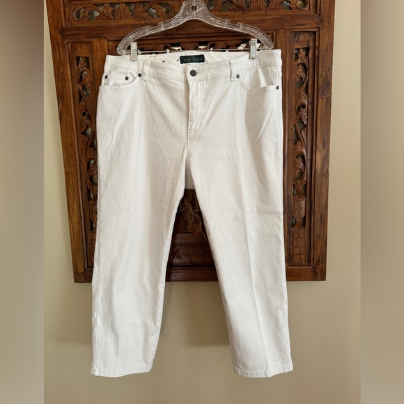 Lauren Ralph Lauren Denim - Ralph Lauren Classic straight cropped